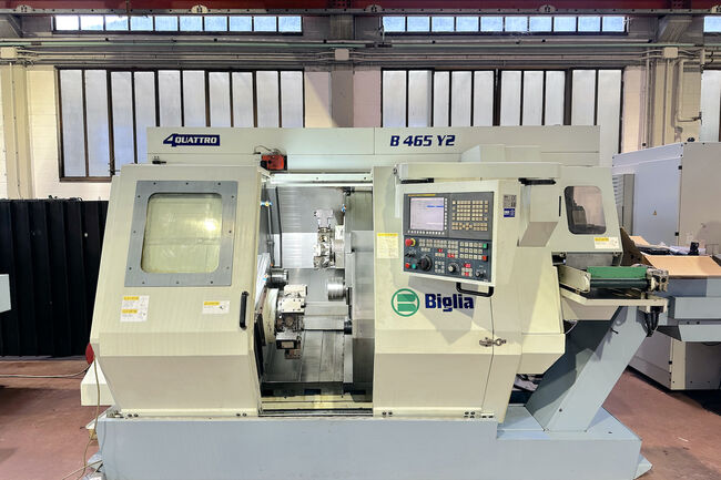 Sell Turning Machine CNC BIGLIA B465Y2 used