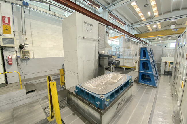 Sell Milling machine mobile column PARPAS ML90 /6000 used