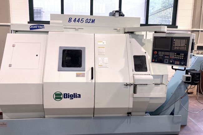 Sell Turning Machine CNC BIGLIA 445S2M used