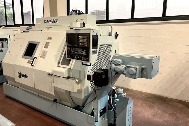 Sell Turning Machine CNC BIGLIA 445S2M used