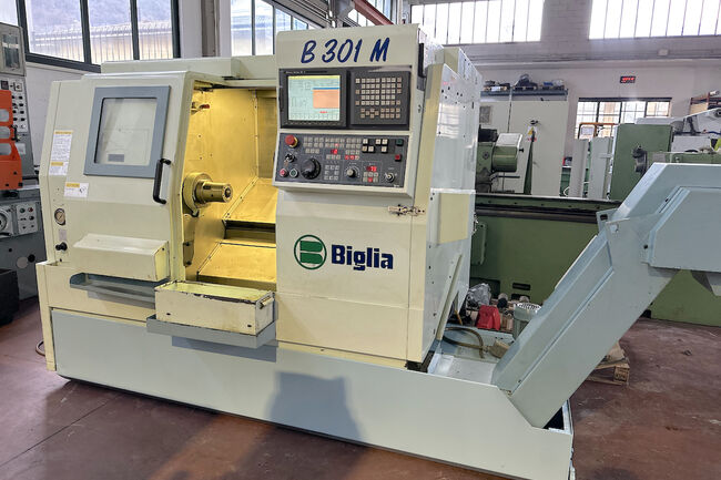 Sell Turning Machine CNC BIGLIA B 301 M used