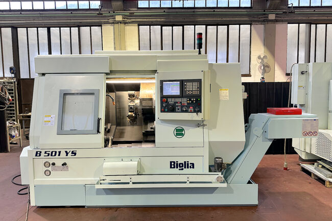 Sell Turning Machine CNC BIGLIA B 501 YS used