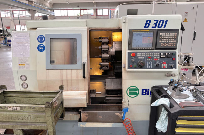 Sell Turning Machine CNC BIGLIA B301 used