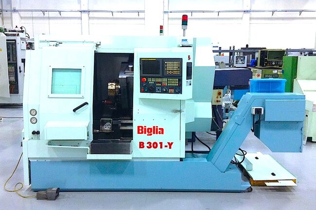 Sell Turning Machine CNC BIGLIA B301Y used