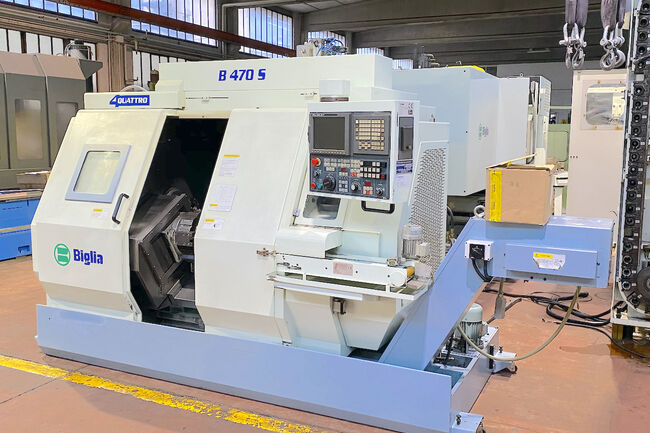 Sell Turning Machine CNC BIGLIA B470S used