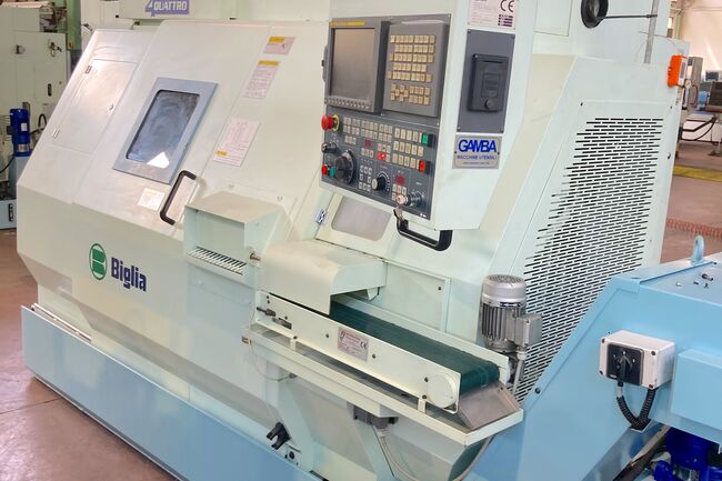 Sell Turning Machine CNC BIGLIA B470YSM used