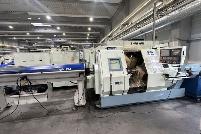 Sell Turning Machine CNC BIGLIA B470YSM used